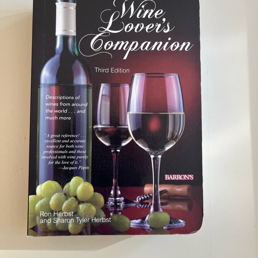 Wine Lover's Companion Book